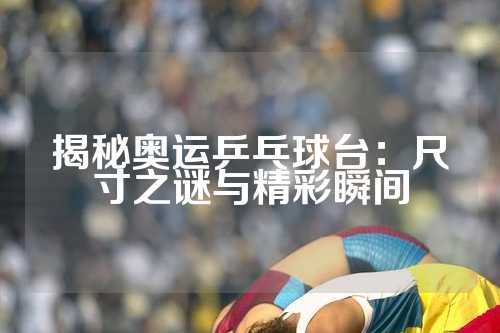 揭秘奥运乒乓球台：尺寸之谜与精彩瞬间