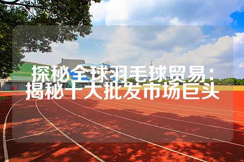 探秘全球羽毛球贸易：揭秘十大批发市场巨头