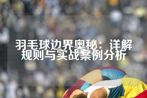羽毛球边界奥秘：详解规则与实战案例分析